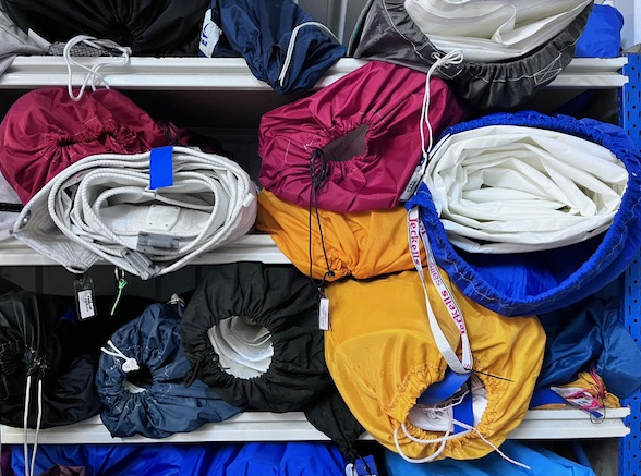 Winter Storage : Sails and Covers